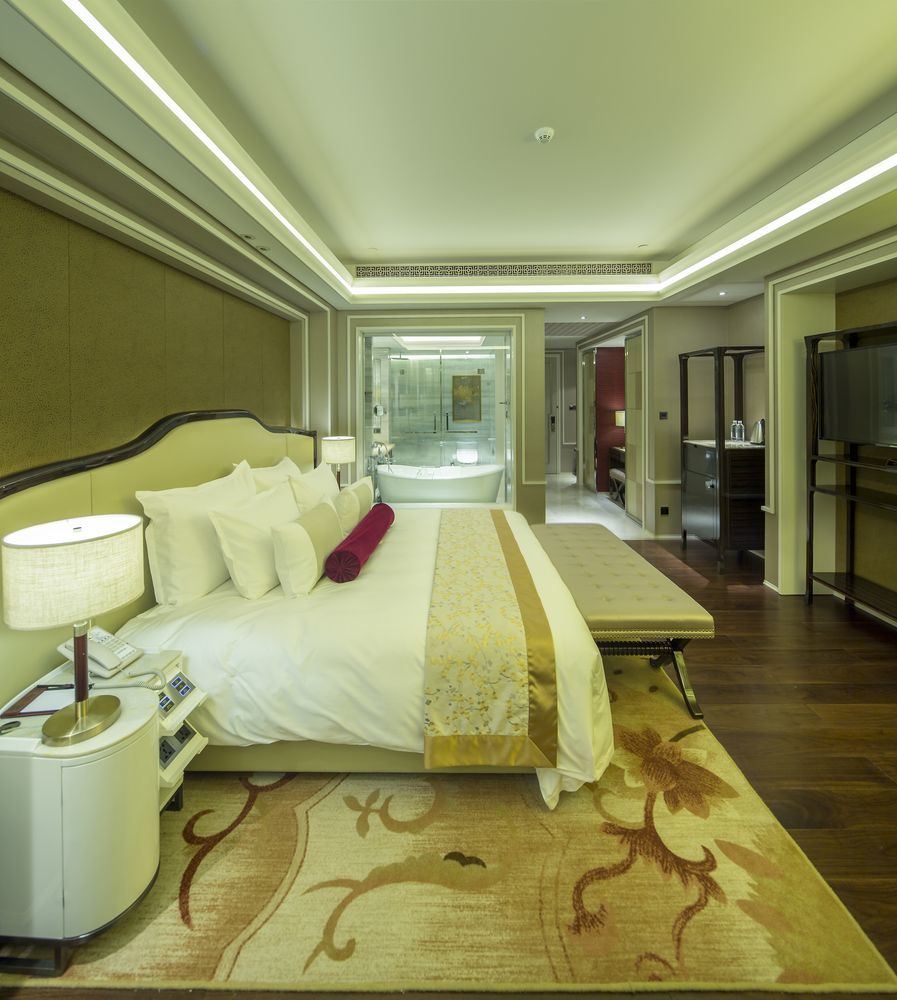Grand Bay Hotel Beijing Jinpoluo Bagian luar foto